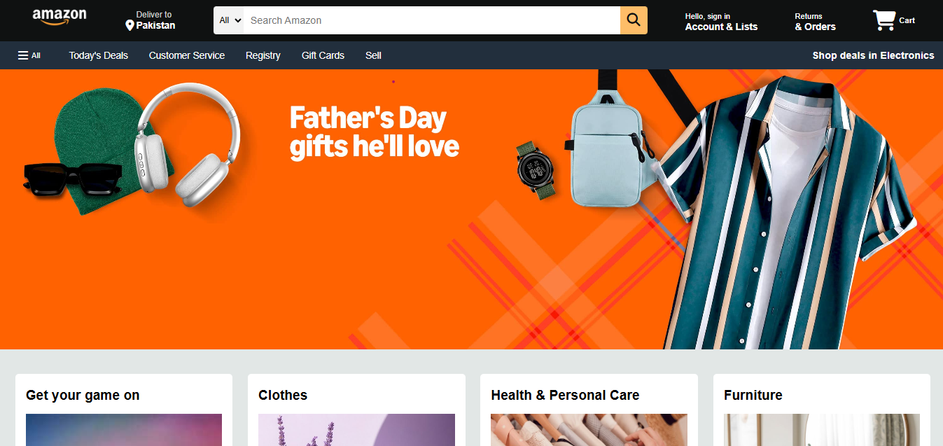 Amazon clone